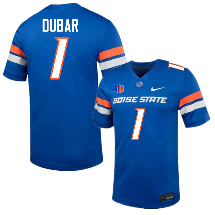 Jambres Dubar Jersey, Boise State Broncos College Football Jersey College Uniforms-Royal